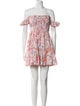 Poupette St Barth Floral Print Mini Dress
