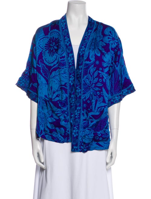 Poupette St Barth Floral Print Jacket