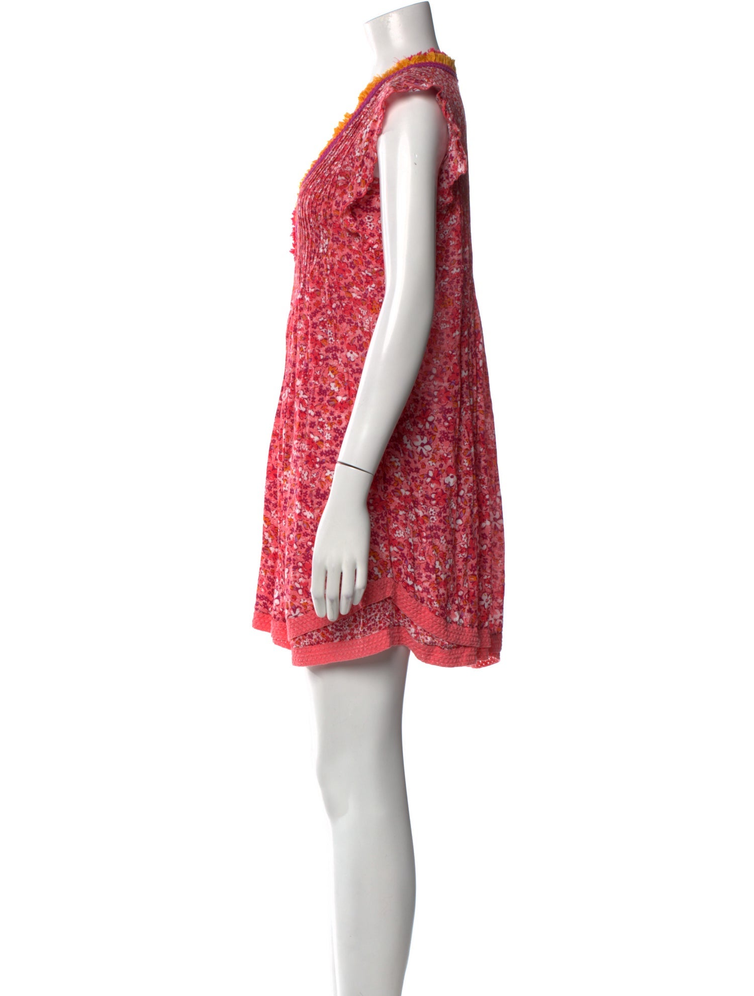 Poupette St Barth Printed Mini Dress