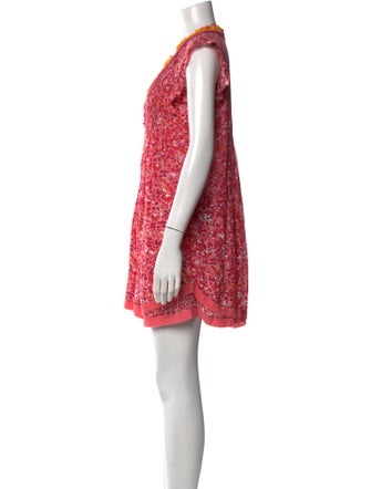Poupette St Barth Printed Mini Dress