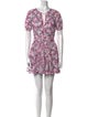 Poupette St Barth Floral Print Mini Dress