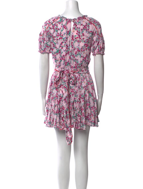 Poupette St Barth Floral Print Mini Dress