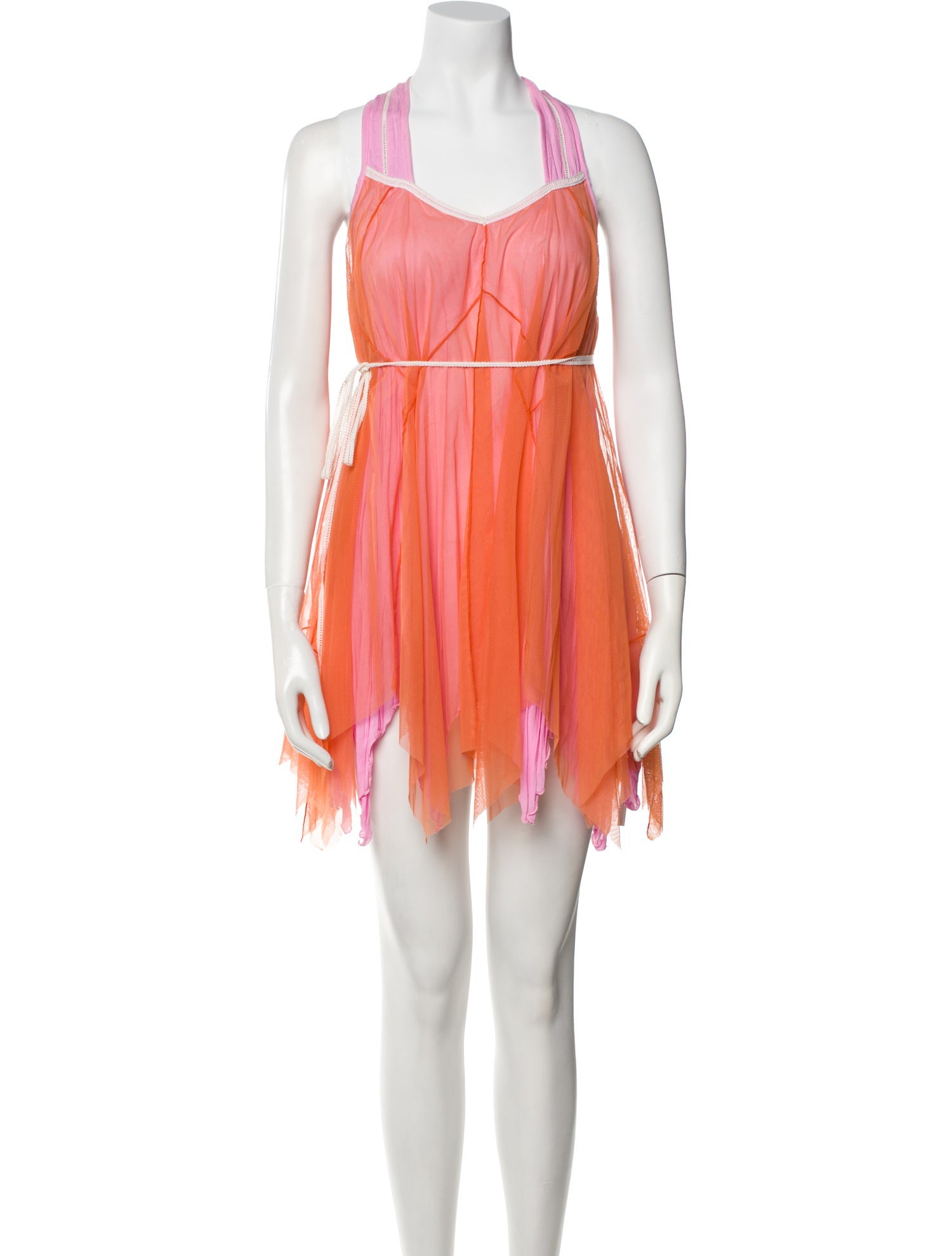 Poupette St Barth Halterneck Mini Dress