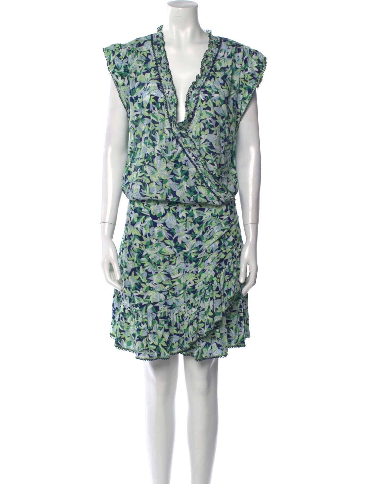 Poupette St Barth Printed Mini Dress