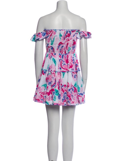 Poupette St Barth Floral Print Mini Dress