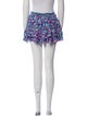 Poupette St Barth Floral Print Mini Skirt