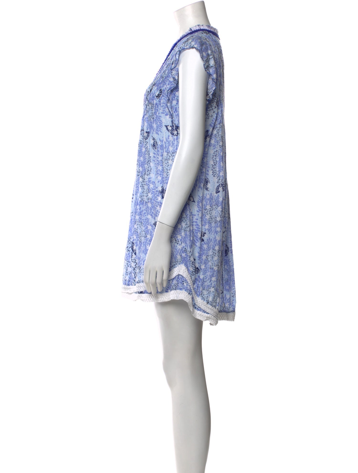 Poupette St Barth Printed Mini Dress