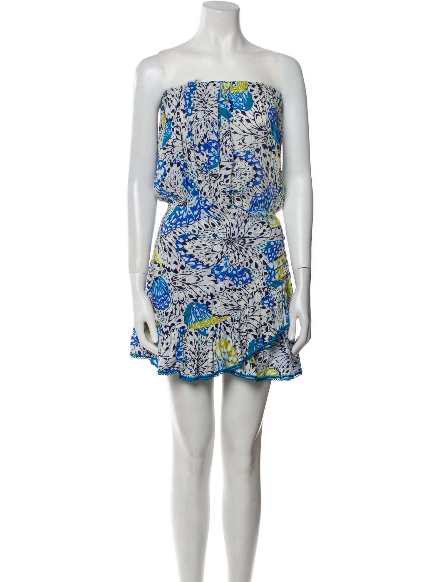 Poupette St Barth Printed Mini Dress