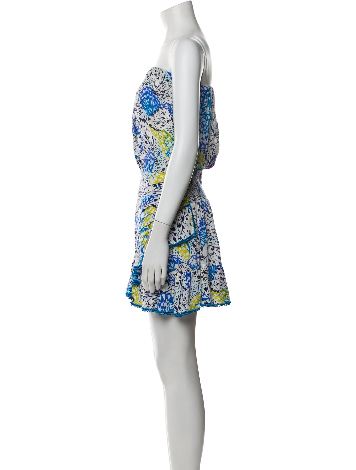 Poupette St Barth Printed Mini Dress