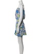 Poupette St Barth Printed Mini Dress