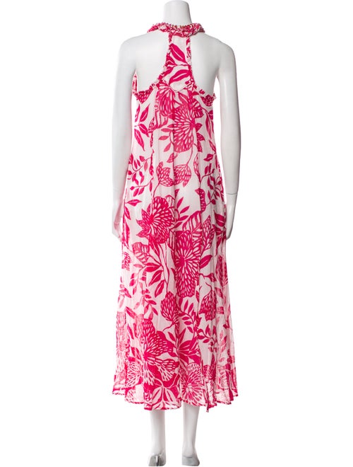 Poupette St Barth Floral Print Long Dress