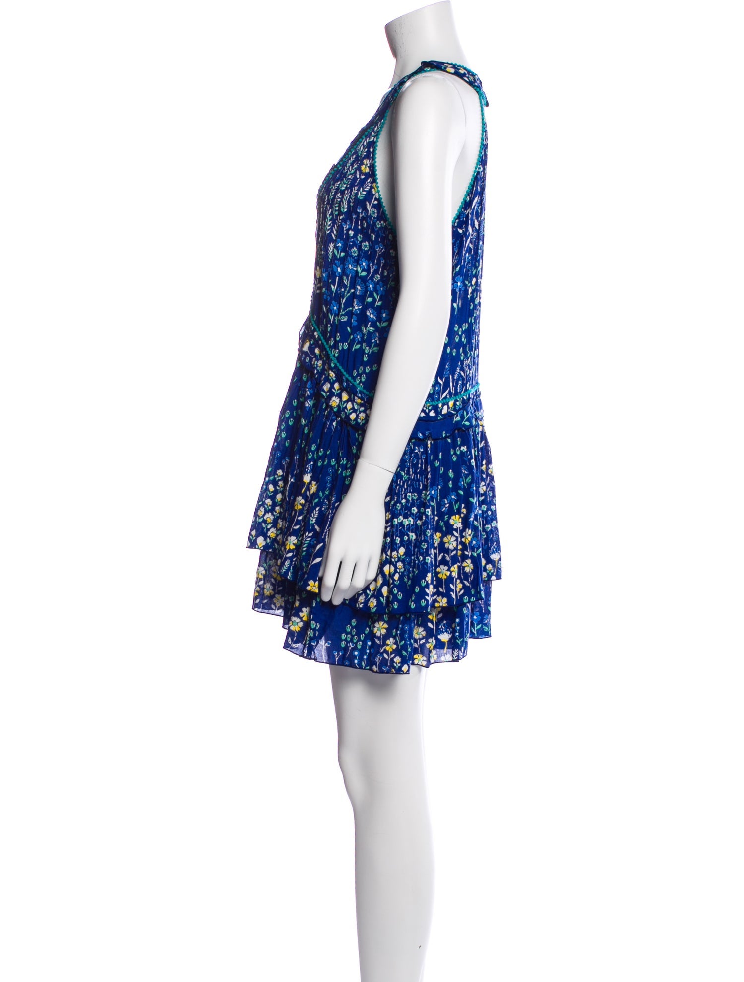 Poupette St Barth Floral Print Mini Dress