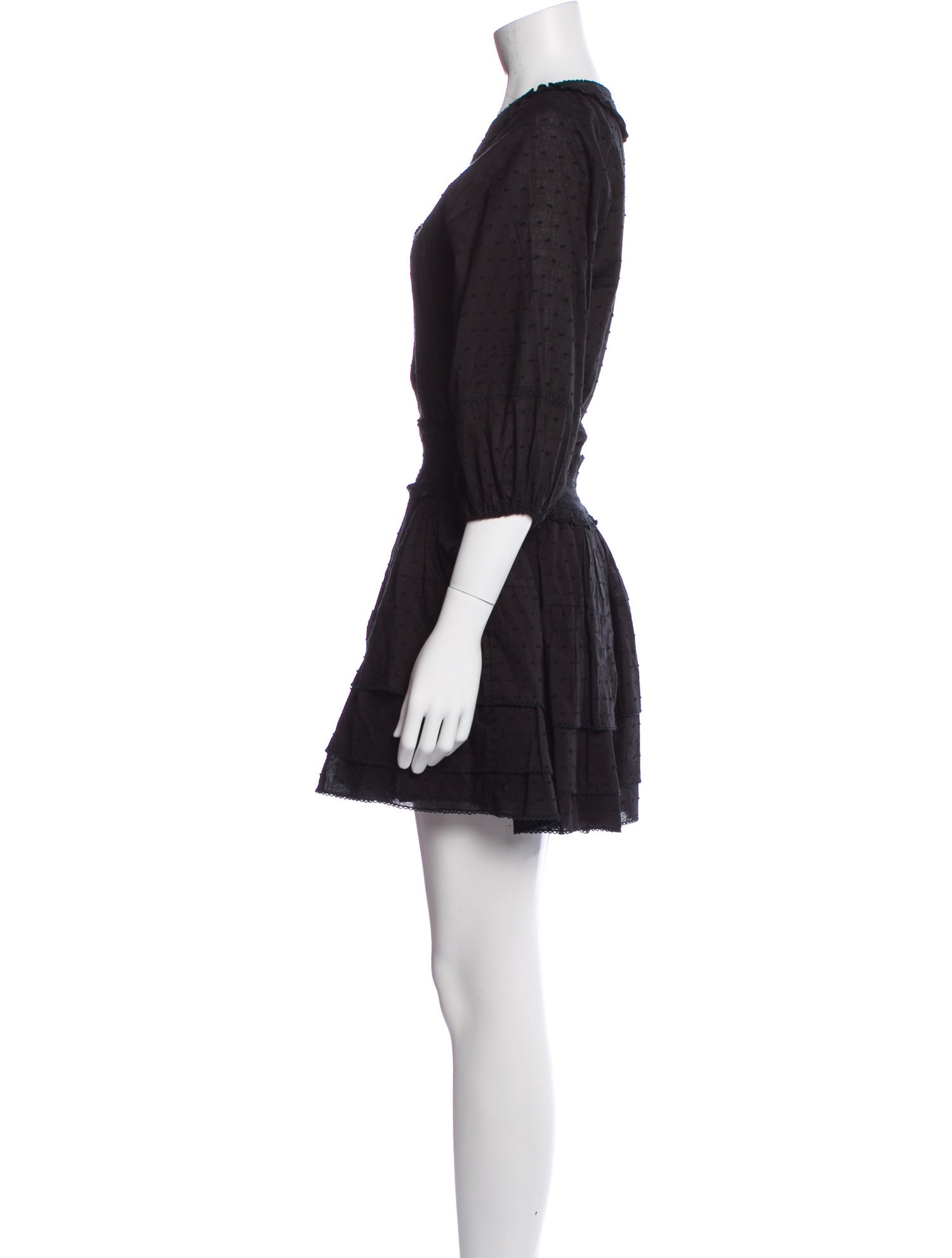 Poupette St Barth V-Neck Mini Dress w/ Tags