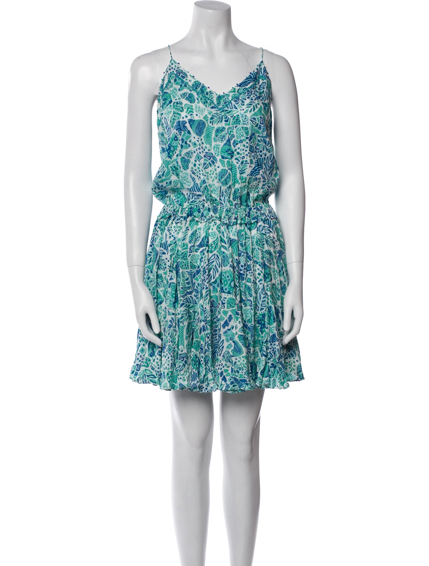 Poupette St Barth Floral Print Mini Dress