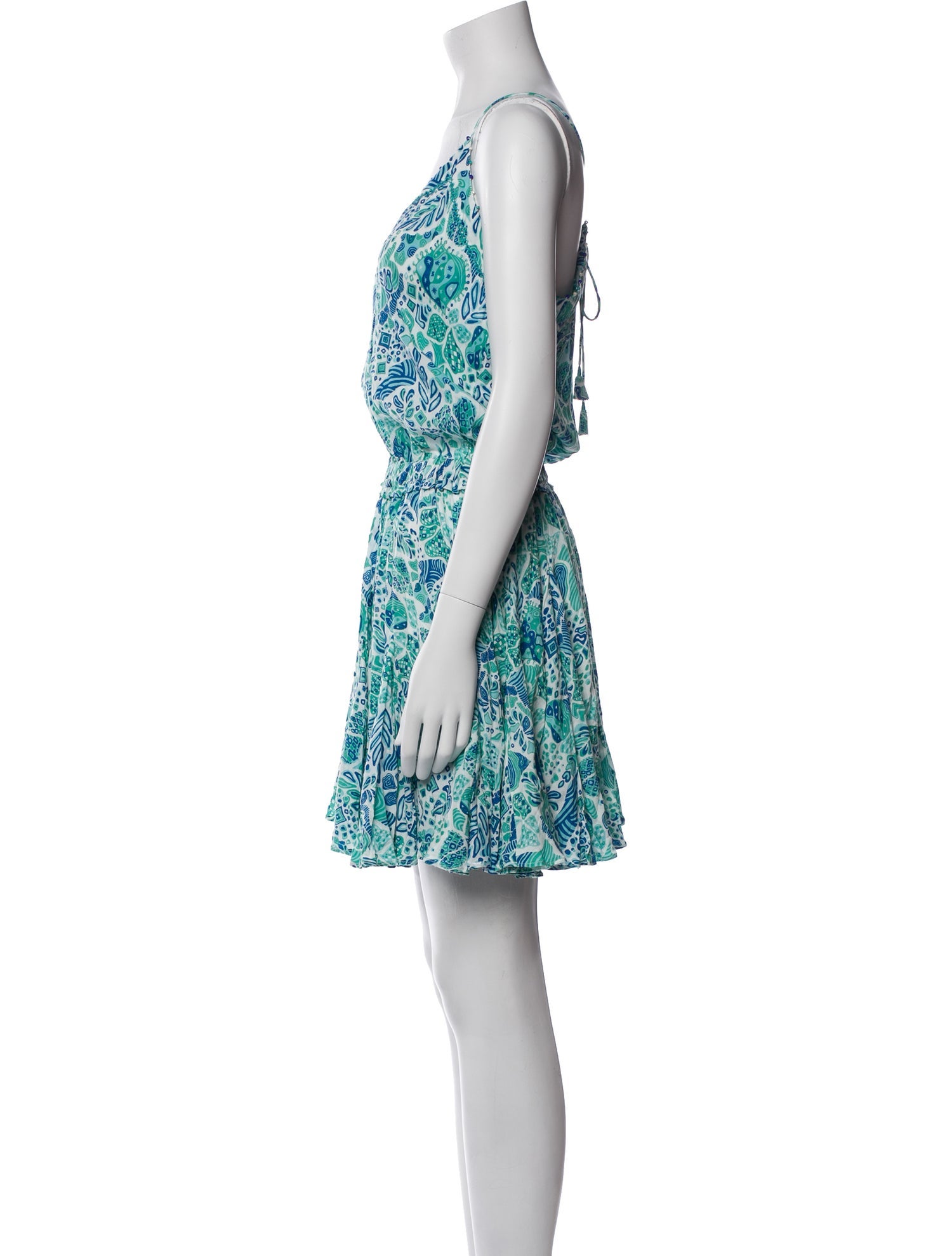 Poupette St Barth Floral Print Mini Dress