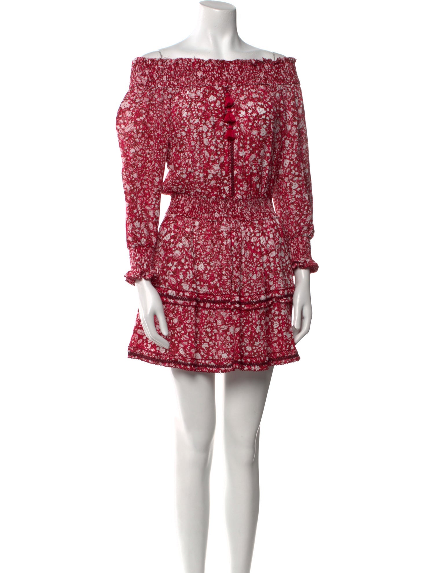 Poupette St Barth Printed Mini Dress