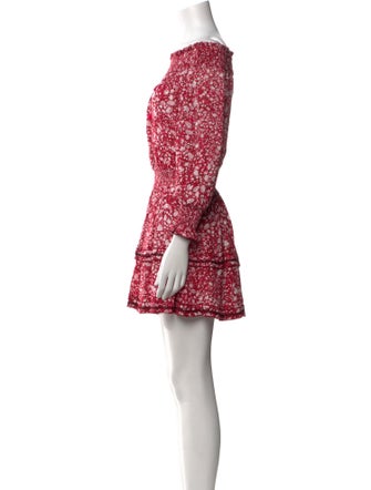 Poupette St Barth Printed Mini Dress