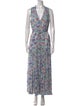 Poupette St Barth Floral Print Long Dress