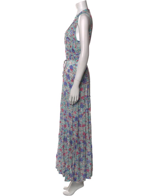 Poupette St Barth Floral Print Long Dress