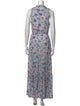 Poupette St Barth Floral Print Long Dress