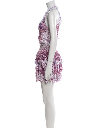 Poupette St Barth Printed Mini Dress