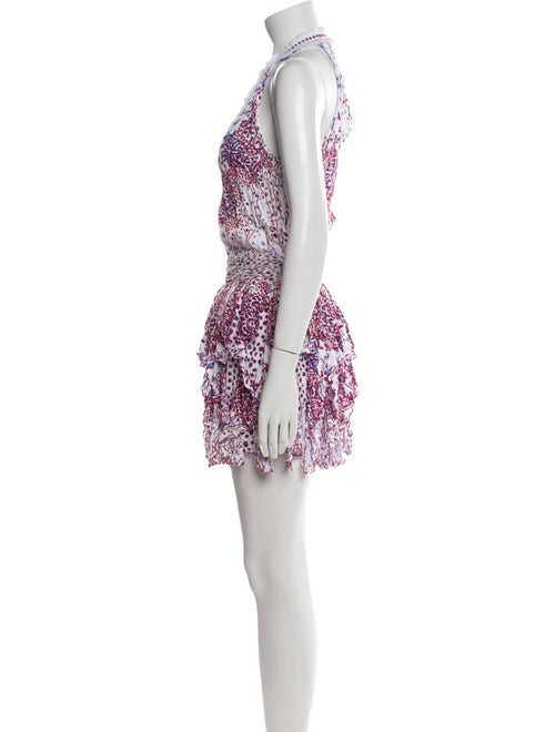Poupette St Barth Printed Mini Dress
