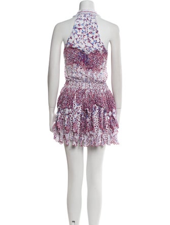 Poupette St Barth Printed Mini Dress