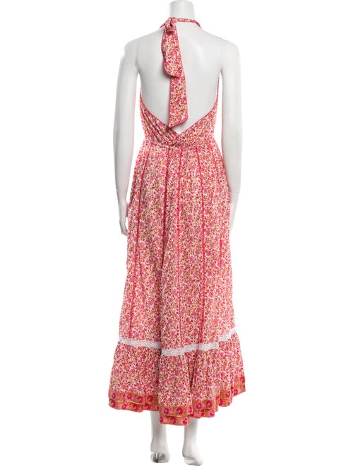Poupette St Barth Floral Print Long Dress