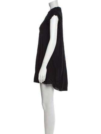 Poupette St Barth V-Neck Mini Dress