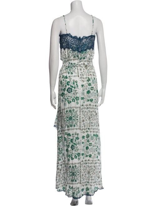 Poupette St Barth Floral Print Long Dress