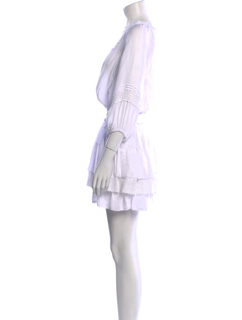 Poupette St Barth V-Neck Mini Dress