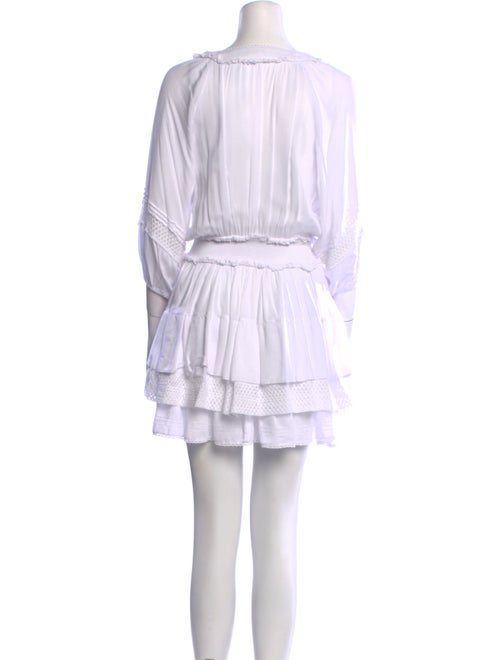 Poupette St Barth V-Neck Mini Dress