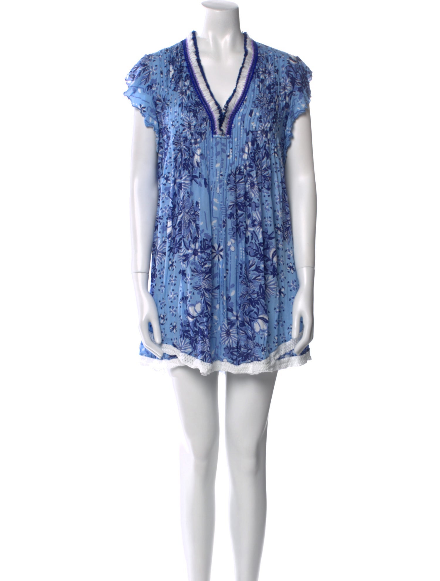 Poupette St Barth Printed Mini Dress