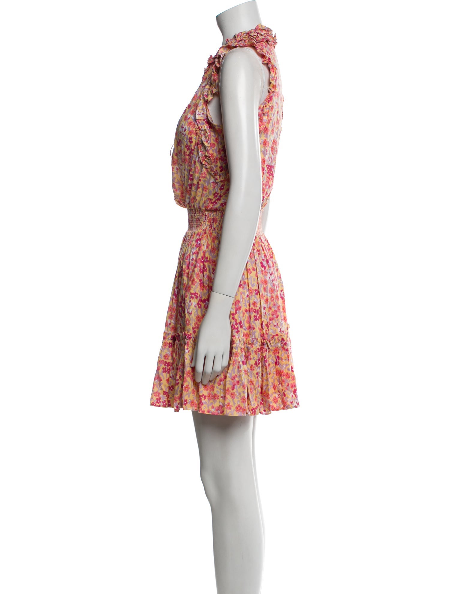 Poupette St Barth Floral Print Mini Dress