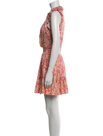 Poupette St Barth Floral Print Mini Dress