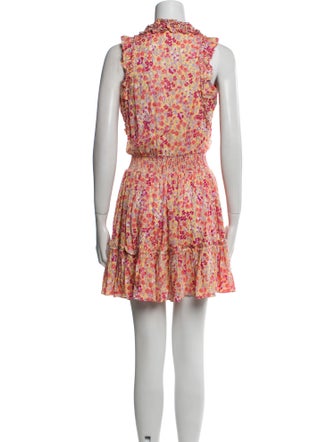 Poupette St Barth Floral Print Mini Dress