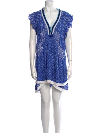 Poupette St Barth Printed Mini Dress