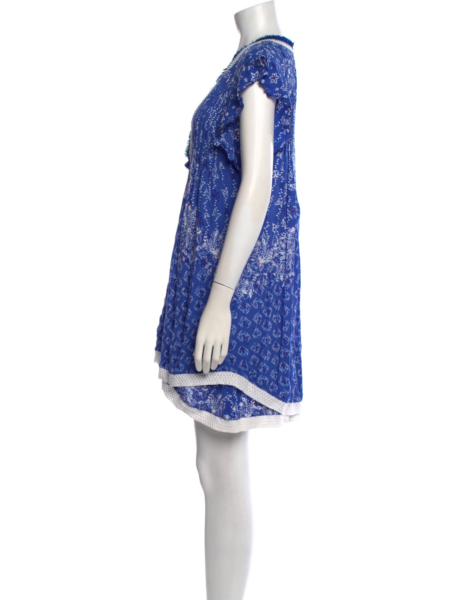 Poupette St Barth Printed Mini Dress