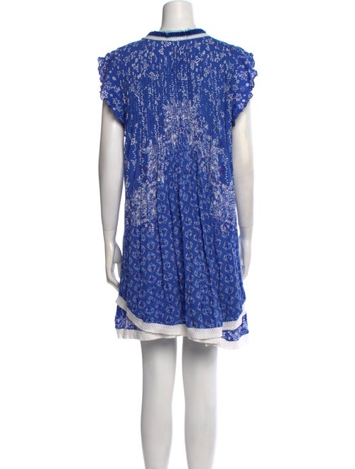 Poupette St Barth Printed Mini Dress