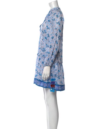 Poupette St Barth Floral Print Mini Dress