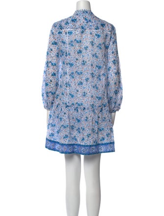 Poupette St Barth Floral Print Mini Dress
