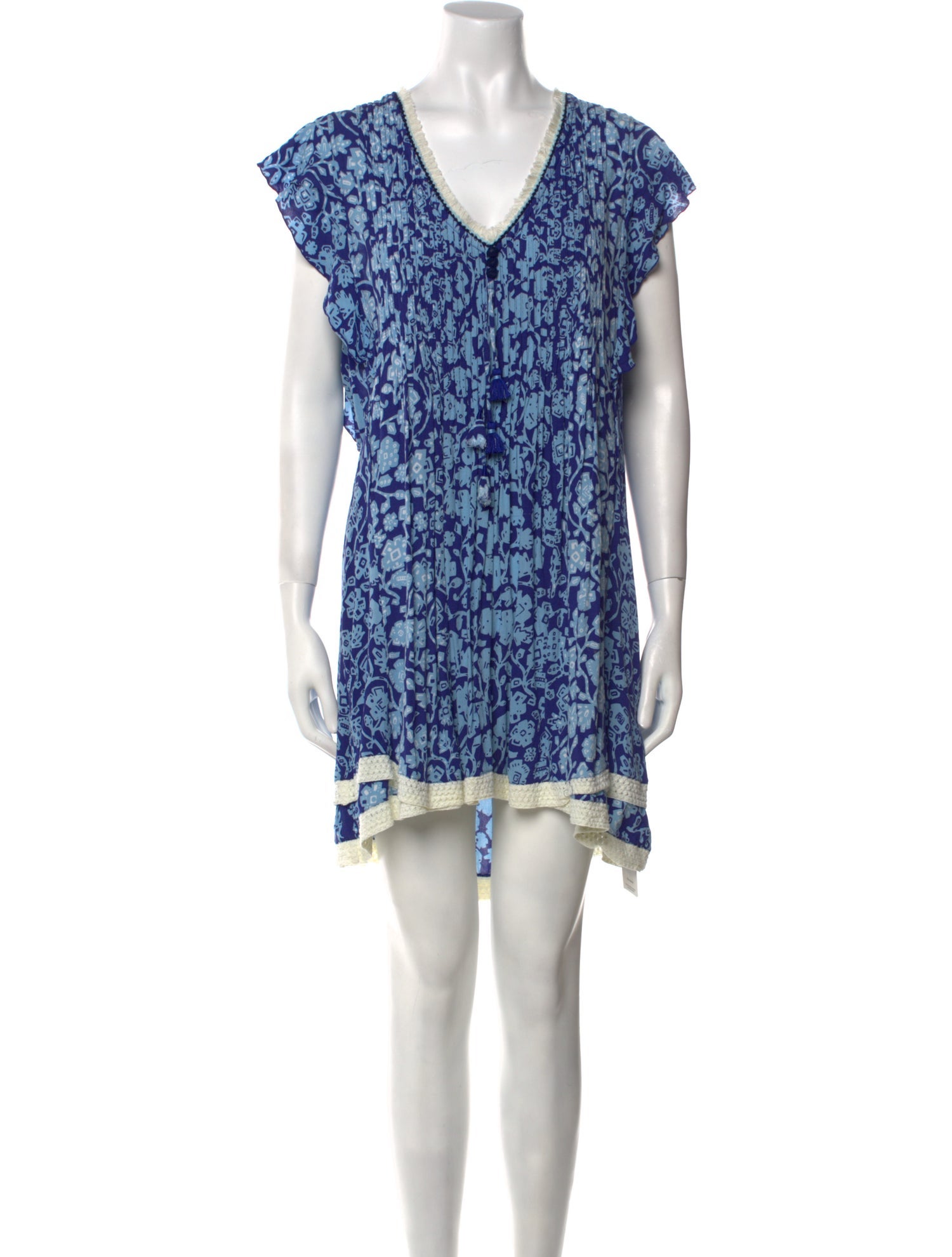 Poupette St Barth Printed Mini Dress