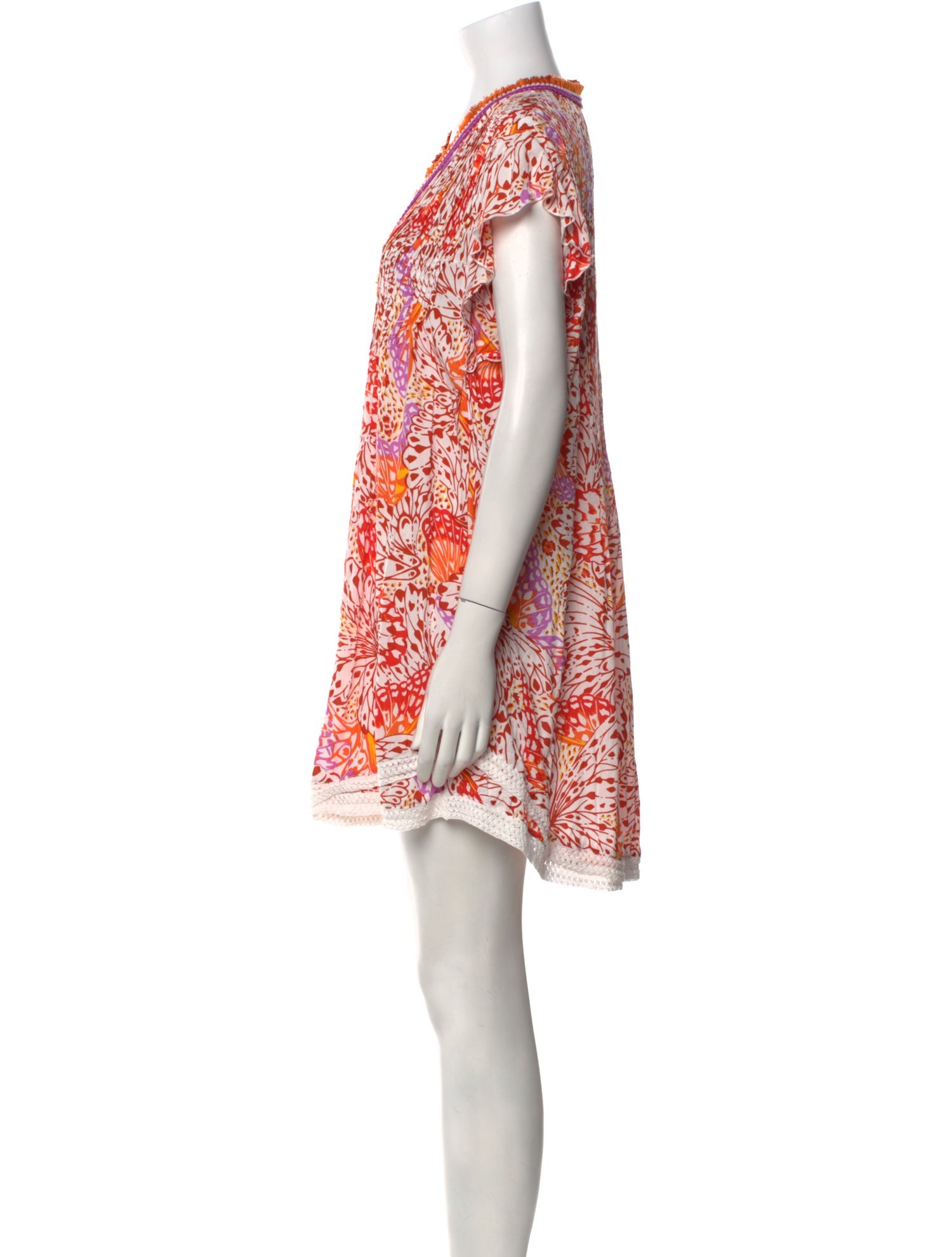 Poupette St Barth Printed Mini Dress