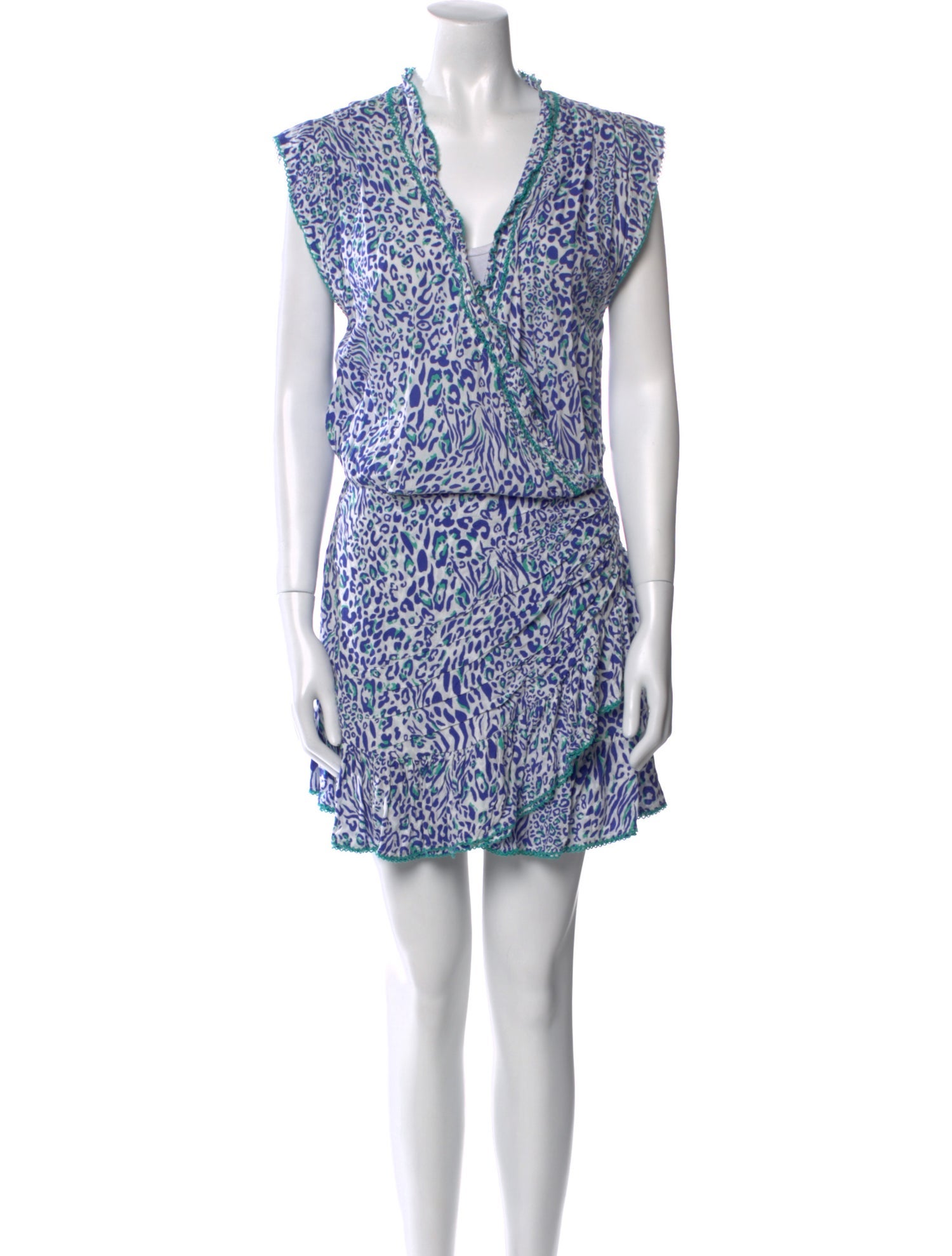 Poupette St Barth Printed Mini Dress