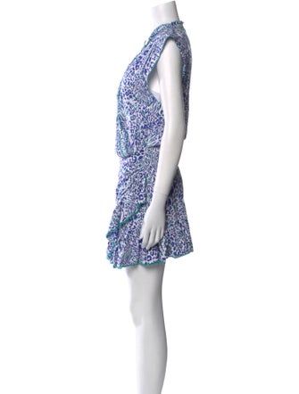 Poupette St Barth Printed Mini Dress