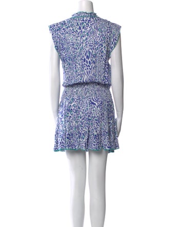 Poupette St Barth Printed Mini Dress