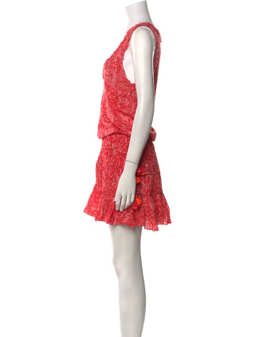 Poupette St Barth Scoop Neck Mini Dress