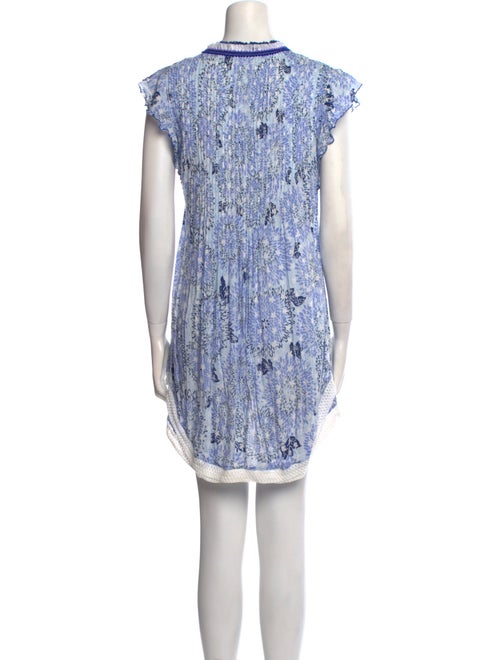 Poupette St Barth V-Neck Mini Dress