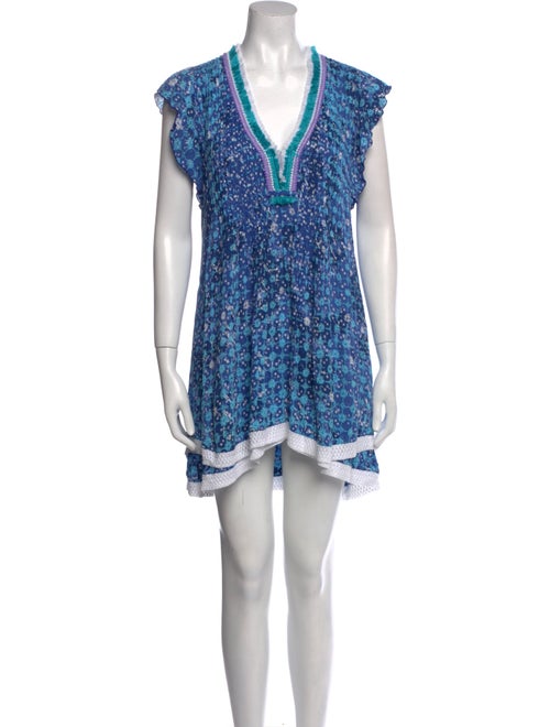 Poupette St Barth Floral Print Mini Dress