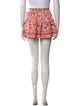 Poupette St Barth Floral Print Mini Skirt